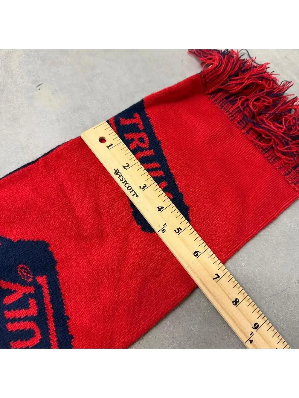 USA Soccer Truly Hard Seltzer Scarf Stars Stripes Seizers USMNT Red White Blue